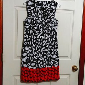 Great Crisp Cool Feeling Bright Summer Look Sleeveless Dress